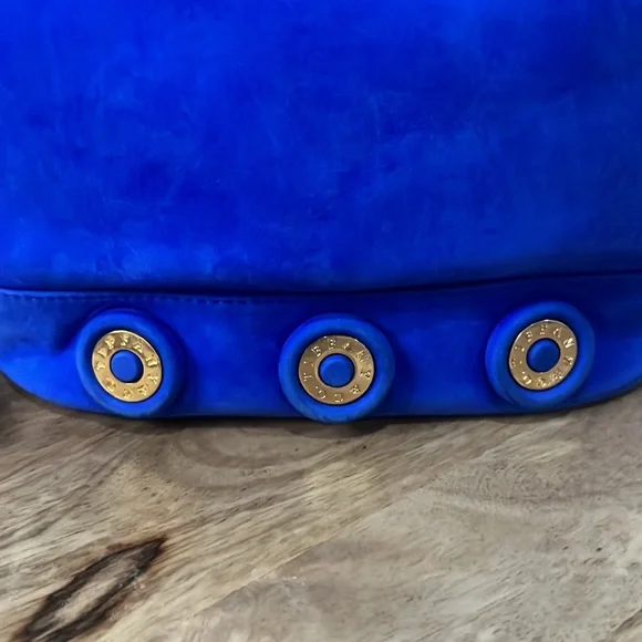 Tiffany and Co Suede blue bucket bag - Picture 3 of 15